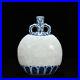 11.4 Old dynasty Porcelain xuande mark Blue white peony pattern double ear vase