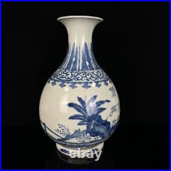 13 Chinese Blue&white Porcelain HandPainted Exquisite Vase