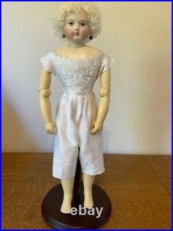 15 French Fashion Doll Repro HURET by Mary Ann Shandor. Gown by Jackie Chimpky