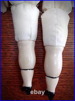 17 Vintage China Head Arms and Feet Doll Marked No. 5