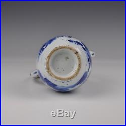 A Blue & White Chinese Porcelain Transitional Period Ewer Circa 1650