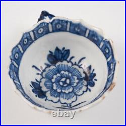 A Very Rare Bow Blue and White Porcelain Wine Taster c1765
