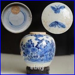 Antique Chinese porcelain ginger jar blue&white 19th Century #362