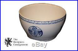 Awesome Vintage Chinese Porcelain Rice Bowl Crane Decorations Blue White Asian