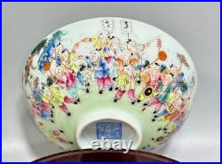 Beautiful Chinese Handmade Painting Blue White Porcelain Dragon Bowl