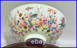 Beautiful Chinese Handmade Painting Blue White Porcelain Dragon Bowl