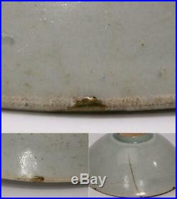 CCVP39 Chinese Antique blue white porcelain yingaing bowl Song dynasty