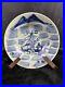 Chinese Antique Ming Dynasty Cobalt Blue & White Porcelain Plate 8.5D