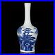 Chinese Blue&White Porcelain HandPainted Exquisite Landscape Vase 19456