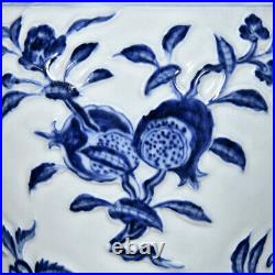 Chinese Blue&White Porcelain HandPainted Exquisite Vase 19272