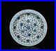 Chinese Blue&White Porcelain Handmade Exquisite Lotus Plates 6971