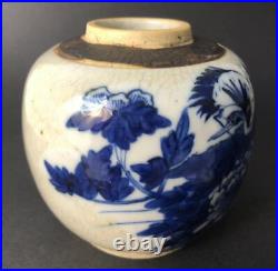 Chinese Blue & White Porcelain Jar Qing Dynasty(1636 -1912)