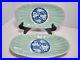 Chinese Blue and White Porcelain Dishes Floral Decoration Shell shaped