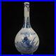 Chinese Blue&white Porcelain HandPainted Exquisite Vase 22324