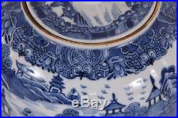 Chinese Porcelain Teapot Qianlong Qing Dynasty Blue White Circa 1790 Nanking