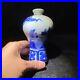 Chinese bule and white kiln porcelain vase porcelain enjoy decoration vase