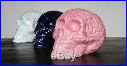 Emilio Garcia Porcelain Skull Brain- KAWS Kolin. Tribu black pink blue white