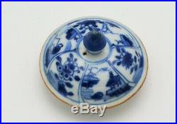 Kangxi Period (17th/18th) Century Chinese Antique Blue & White Porcelain Teapot