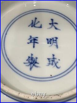 Large chinese Blue And White porcelain Bowl