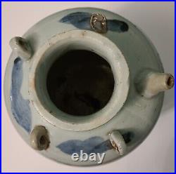 Ming Dynasty Blue and White Porcelain Ewer Jar / Dragon and Cloud Design