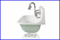 NEW Kohler Brockway 36 Farm Sink Green Blue Cast Iron Porcelain Trough Sink