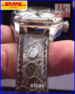 NEW Seiko Presage SPB093J1 Automatic Men's Watch With Porcelain Dial Leather Men