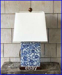 Ralph Lauren Blue White Mandarin, Lauren Ralph Blue White Porcelain Table Lamp