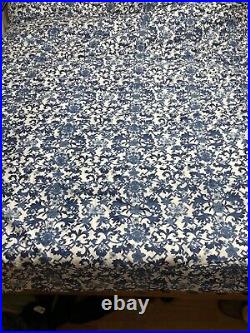 RALPH LAUREN Dorsey Porcelain Inspired Vibrant Blue FULL/ QUEEN COMFORTER 92x92