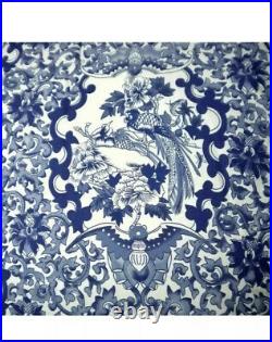 Ralph Lauren Porcelain Tamarind Bird King Duvet Cover+Two King Shams. Brand New