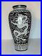 Vintage Chinese Blue & White Porcelain Vase